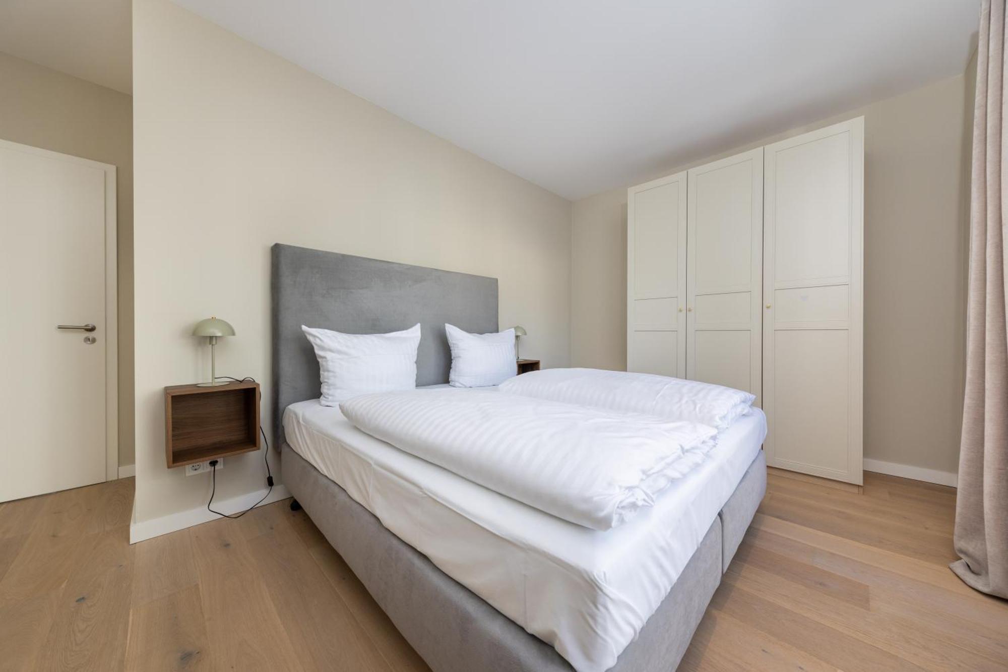 Ferienwohnung Strom Acht - Modern Frisch Inkl Stellplatz, Balkon - 200M Zum Alten Strom Rostock Eksteriør bilde