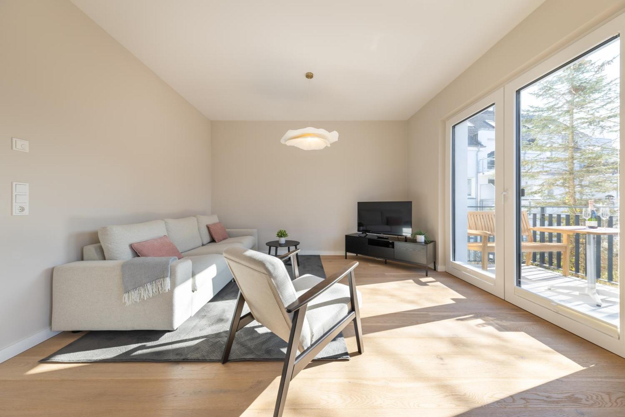 Ferienwohnung Strom Acht - Modern Frisch Inkl Stellplatz, Balkon - 200M Zum Alten Strom Rostock Eksteriør bilde